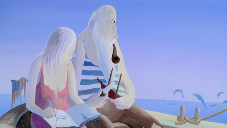 кадр из фильма Путешествие через Атлантику на веслах