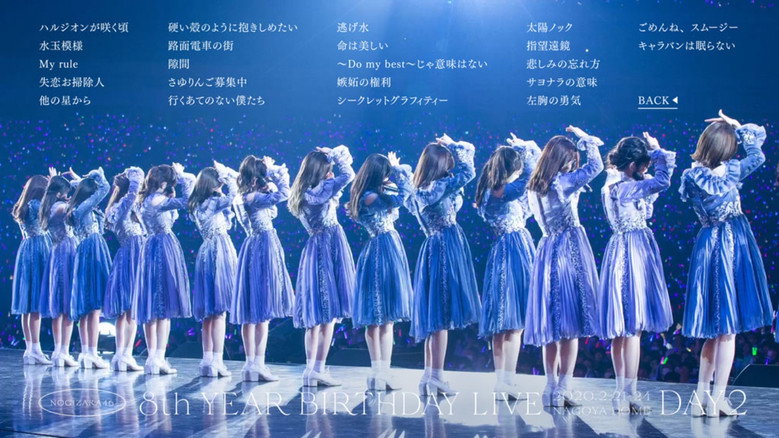 кадр из фильма 乃木坂46 8th YEAR BIRTHDAY LIVE 2020.2.21～2.24 NAGOYA DOME