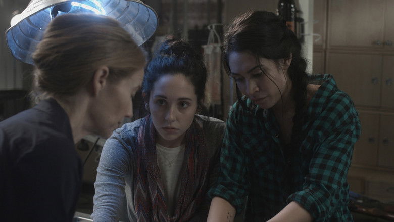 кадр из фильма Акулы-зомби