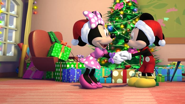 кадр из фильма Микки и Минни пожелания на Рождество