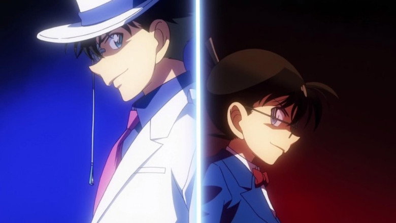 кадр из фильма TVシリーズ特別編集版『名探偵コナン vs. 怪盗キッド』