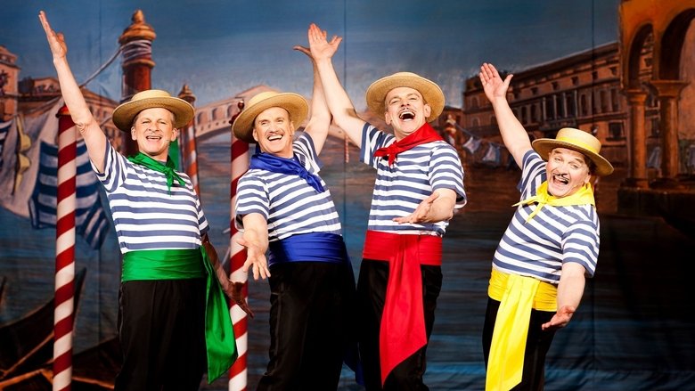 кадр из фильма Ørkenens Sønner: Varm luft i Canal Grande