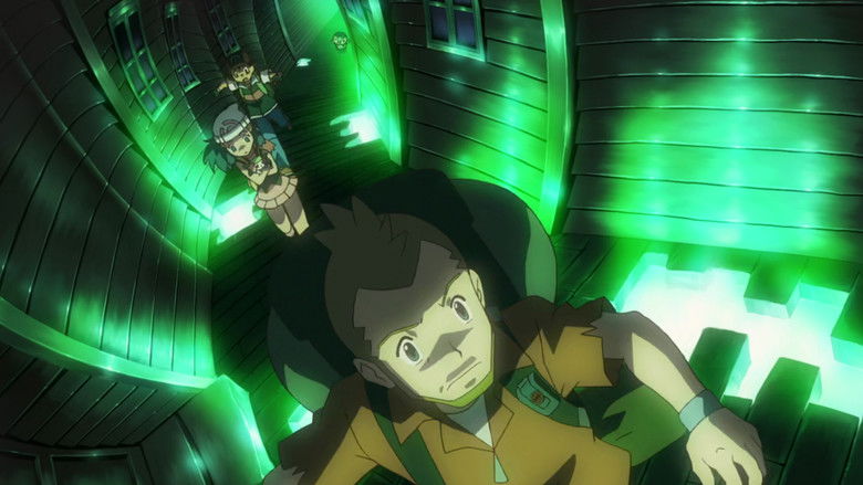 кадр из фильма 劇場版ポケットモンスター ダイヤモンド&パール ギラティナと氷空（そら）の花束 シェイミ