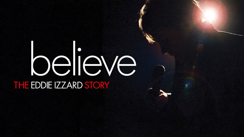 кадр из фильма Believe: The Eddie Izzard Story