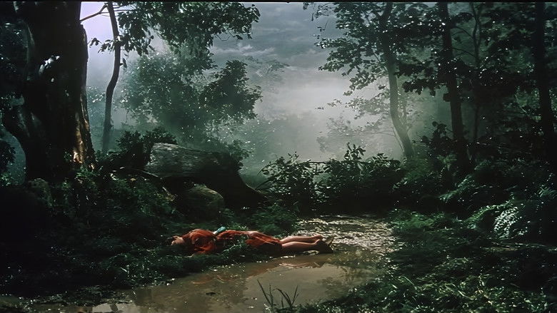 кадр из фильма めくらのお市物語 真赤な流れ鳥