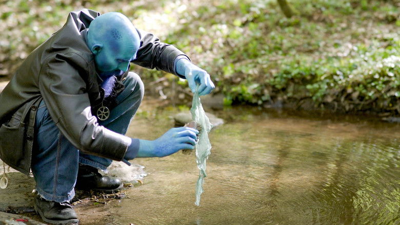 кадр из фильма L'Homme bleu