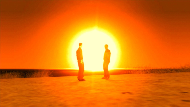 кадр из фильма L'etranger: Air is on Fire