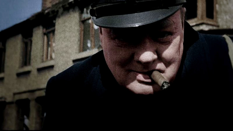 кадр из фильма Hitler et Churchill : le combat de l'aigle et du lion