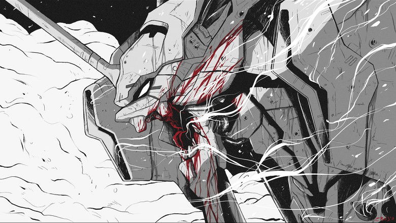 кадр из фильма Возрождение Евангелиона