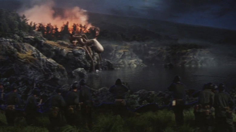 кадр из фильма Франкенштейн против Барагона