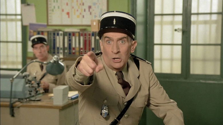 кадр из фильма Жандарм и инопланетяне