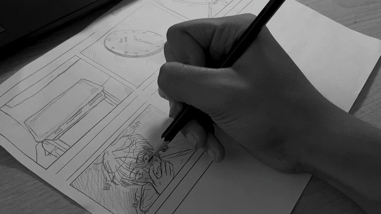 кадр из фильма THE CLOCK (Bayangan Waktu)