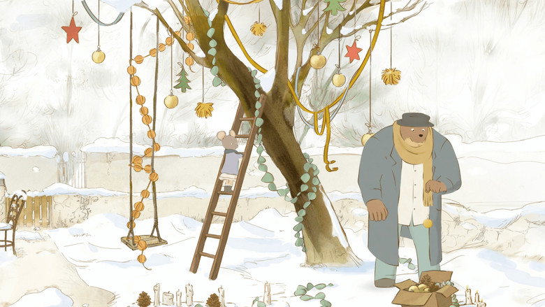 кадр из фильма Le Noël d'Ernest et Célestine