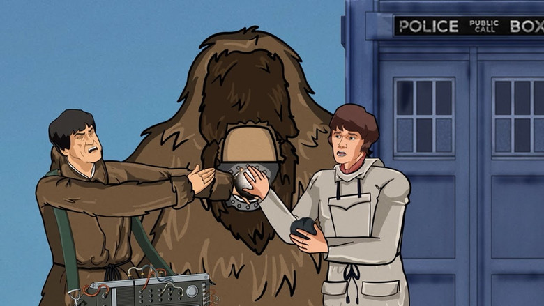 кадр из фильма Doctor Who: The Abominable Snowmen