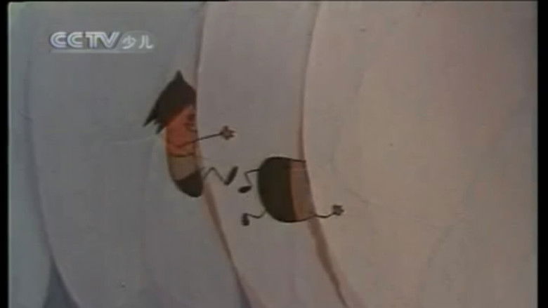 кадр из фильма 小红脸与小蓝脸