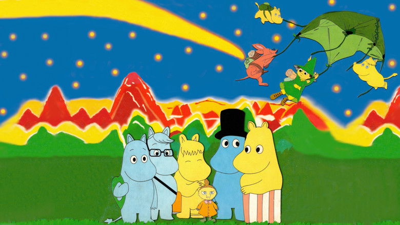 кадр из фильма Комета в Муминленде