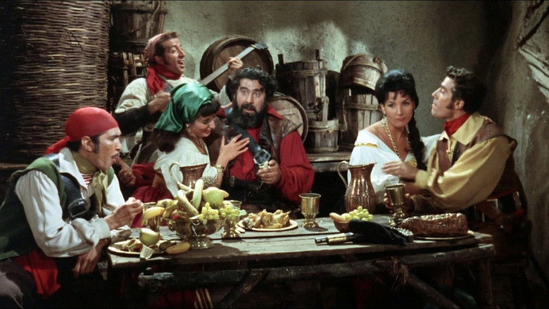 кадр из фильма L'uomo mascherato contro i pirati