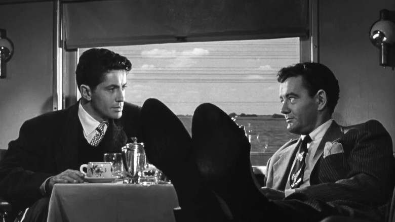 кадр из фильма Незнакомцы в поезде