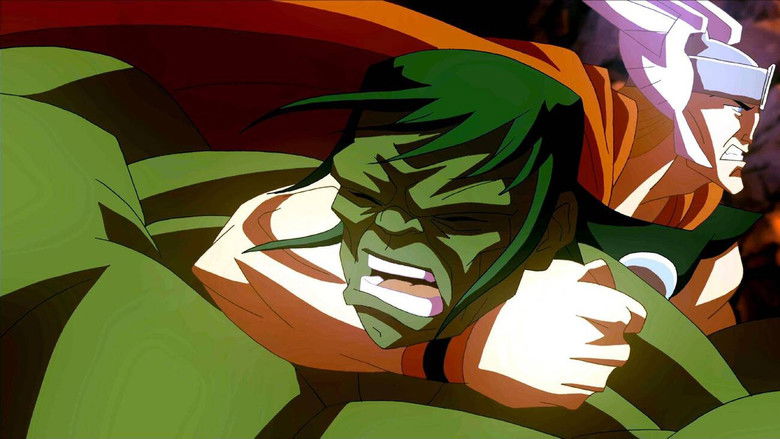 кадр из фильма Hulk vs. Thor