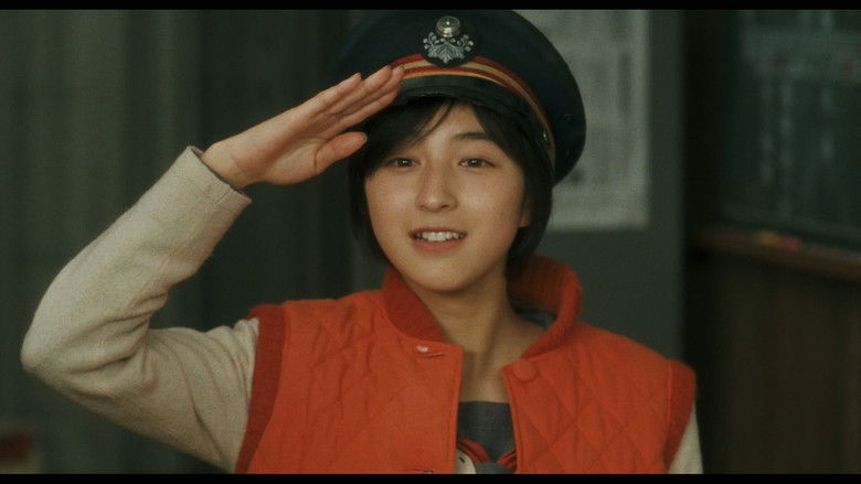 кадр из фильма 鉄道員