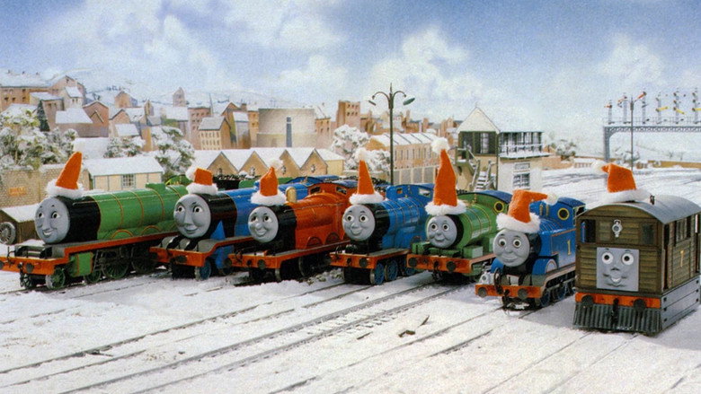 кадр из фильма Thomas de Stoomlocomotief: Vrolijk Kerstfeest!