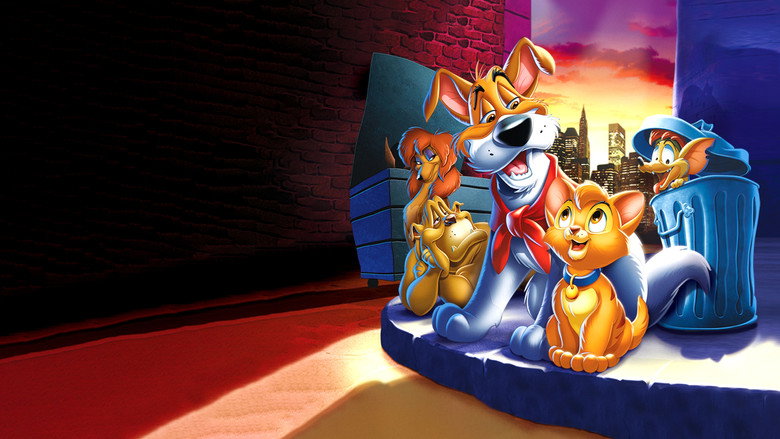 кадр из фильма Оливер и компания