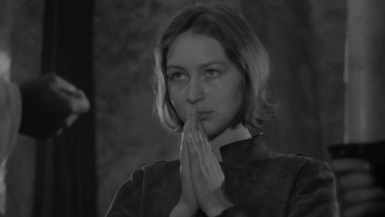 кадр из фильма Процесс Жанны д'Арк