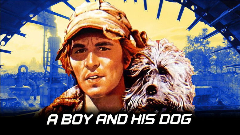 кадр из фильма Парень и его пёс