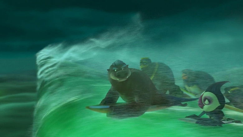 кадр из фильма Лови волну 2: ВолноМания