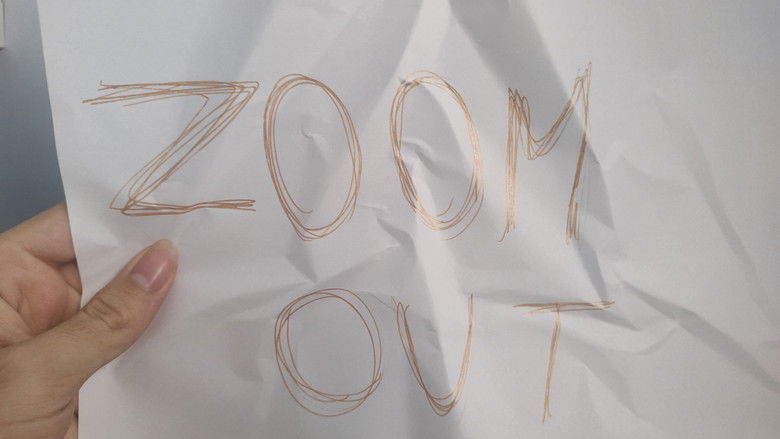 кадр из фильма Zoom Out