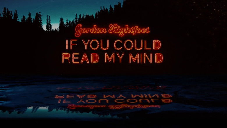 кадр из фильма Gordon Lightfoot: If You Could Read My Mind