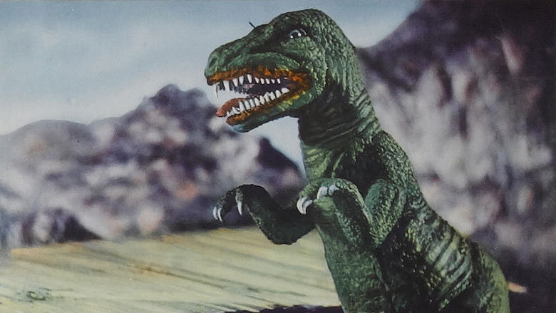 кадр из фильма Чудовище пещерной горы