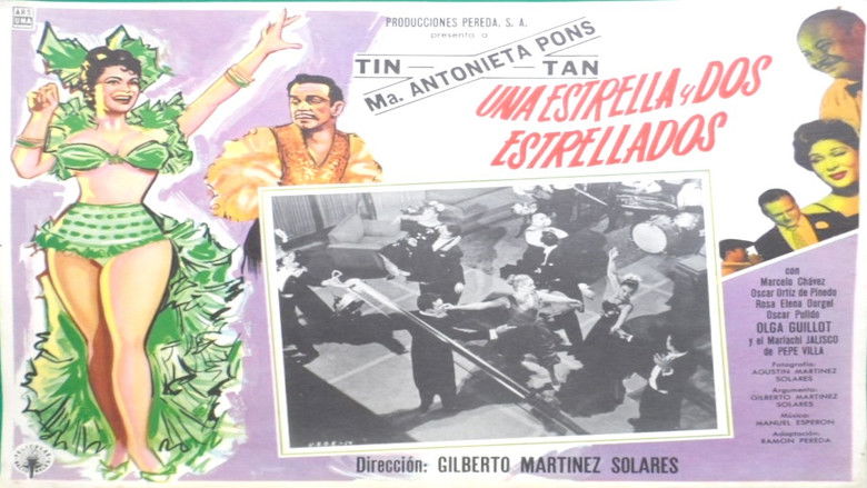 кадр из фильма Una estrella y dos estrellados