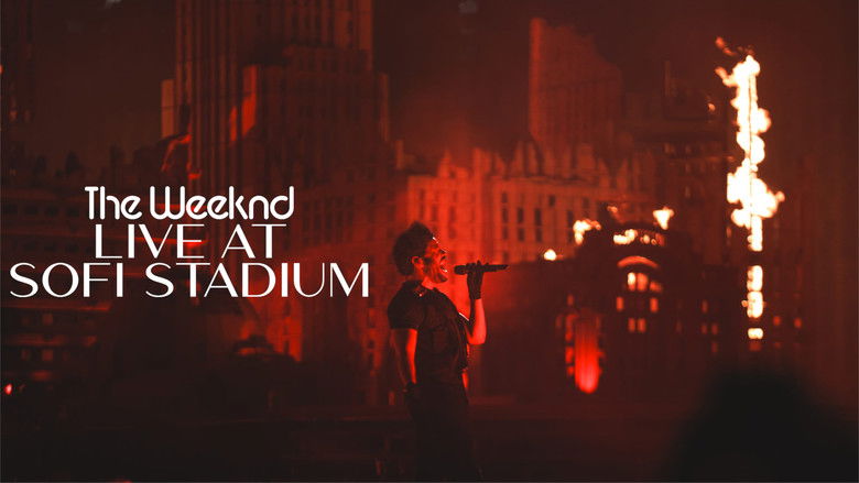 кадр из фильма The Weeknd: Live at SoFi Stadium