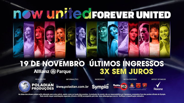 кадр из фильма NOW UNITED Forever United - Live in São Paulo