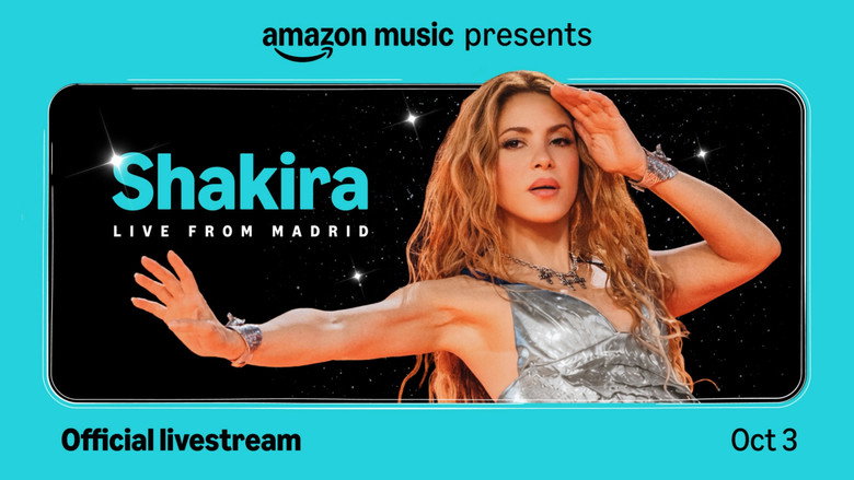 кадр из фильма Shakira Live from Madrid
