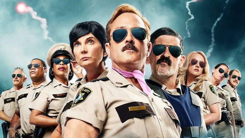 кадр из фильма Reno 911!: The Hunt for QAnon