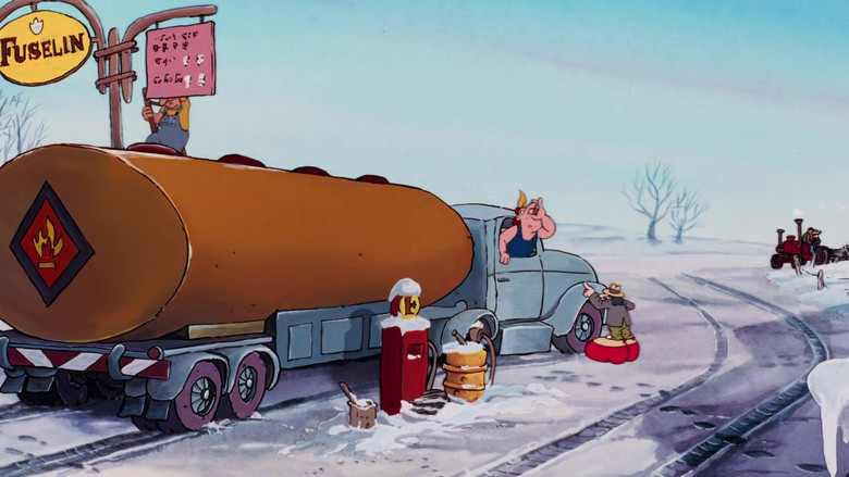 кадр из фильма Вернер. Поцелуй меня в...