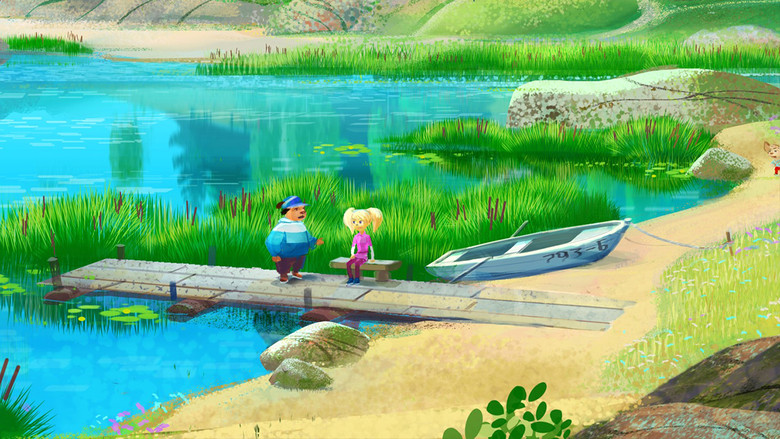 кадр из фильма Барбоскины на даче