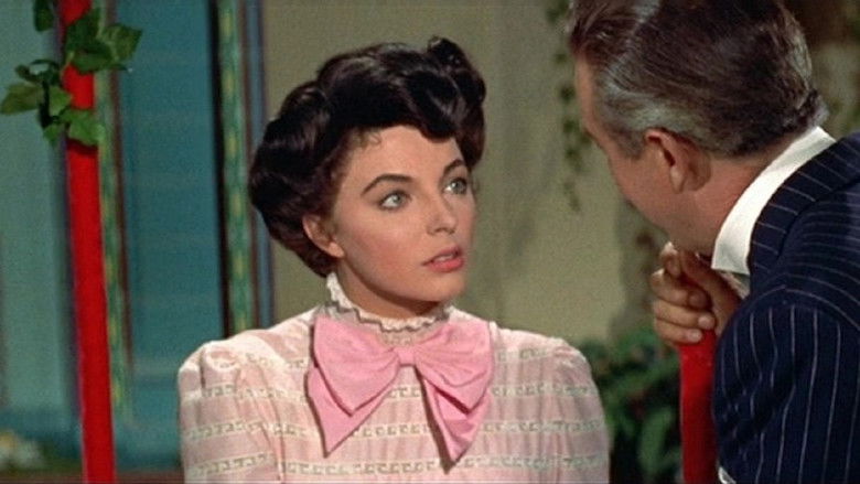 кадр из фильма The Girl in the Red Velvet Swing