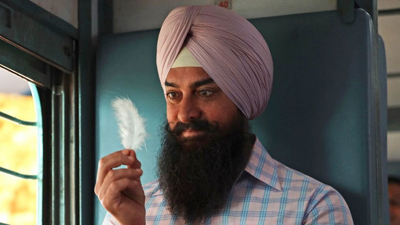 кадр из фильма Лаал Сингх Чадда