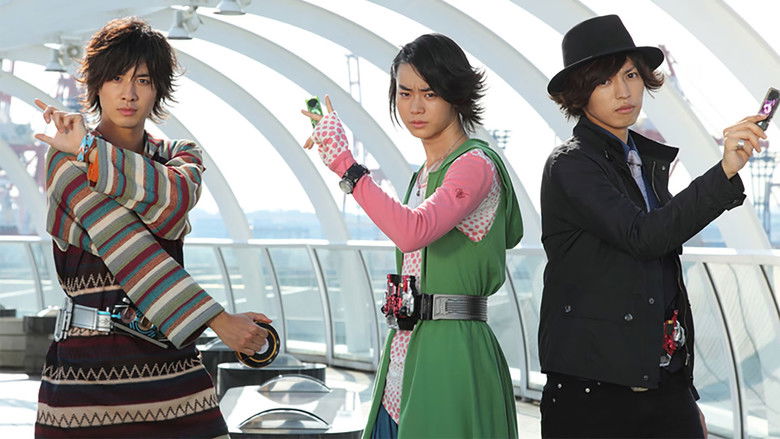 кадр из фильма 仮面ライダー×仮面ライダー オーズ&ダブル feat.スカル MOVIE大戦CORE