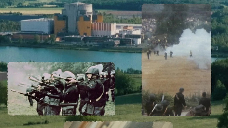 кадр из фильма Creys-Malville 1977, mourir pour la planète