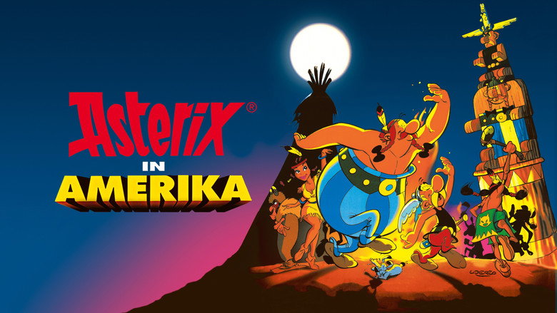 кадр из фильма Астерикс завоёвывает Америку