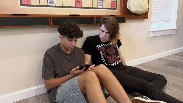 кадр из фильма Griffin and Greyson Go Will-Hunting