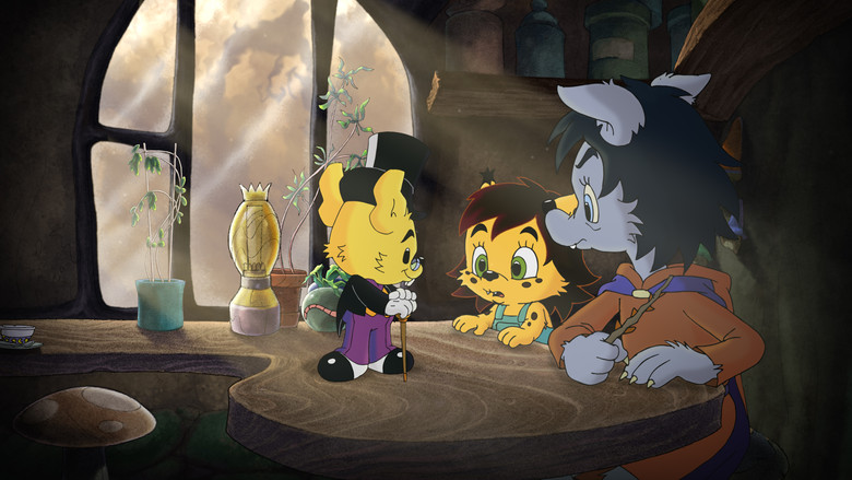 кадр из фильма Медвежонок Бамси и дочь волшебницы