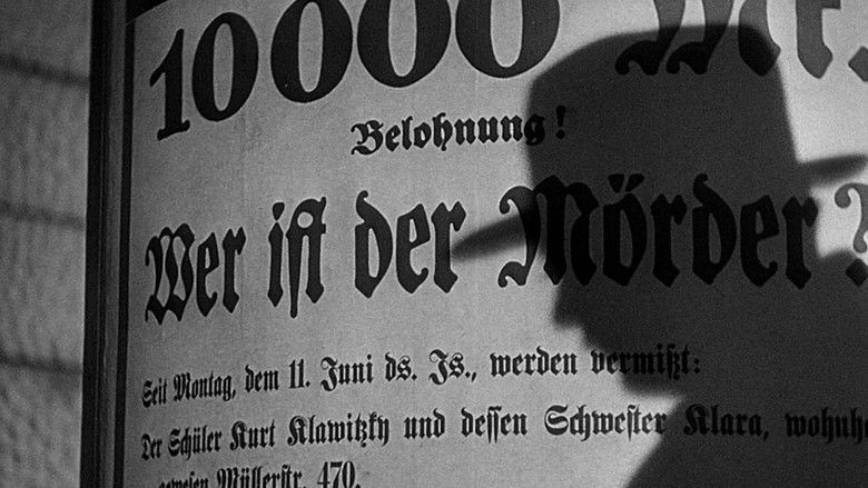 кадр из фильма М убийца