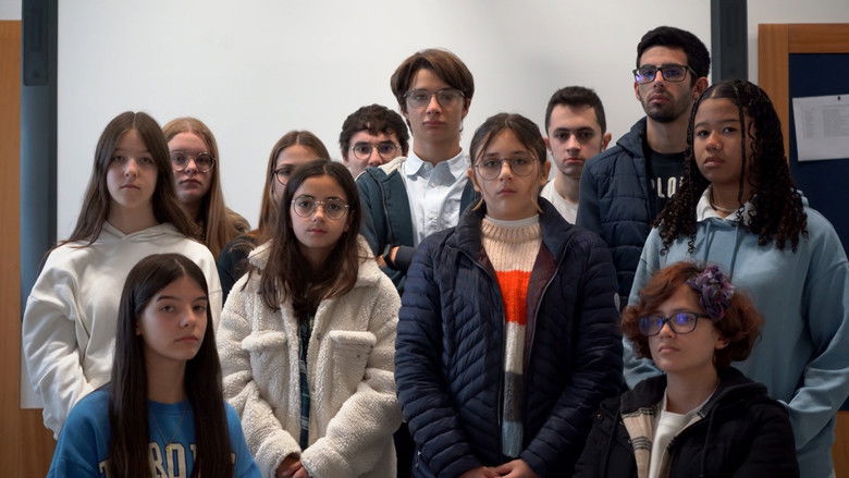 кадр из фильма O Nerd, o Bruto e a Roqueira