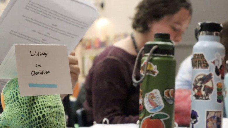 кадр из фильма Living in Oblivion - A Theatric Documentary