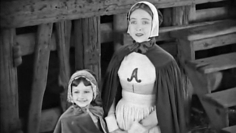 кадр из фильма Алая буква